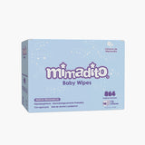 Pack 12 Toallas Húmedas para Bebé Premium Mimadito x72